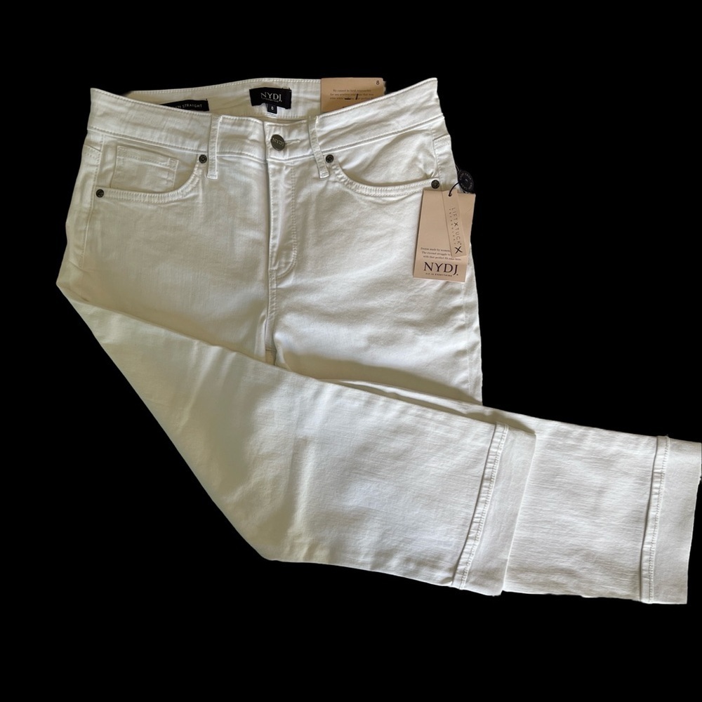 NWT~Not Your Daughters Jeans (NYDJ) Marilyn Crop Cuff Jeans|Crop Slimming Jeans